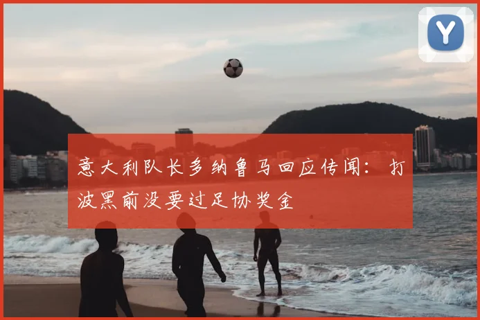 意大利队长多纳鲁马回应传闻：打波黑前没要过足协奖金
